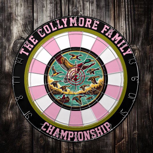 Fléchettes Décor mural cible de la sauvagine