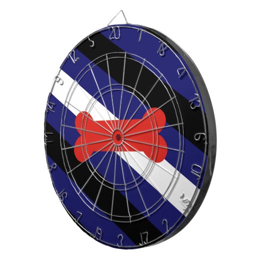 FLÉCHETTES DIAGONAL DE FIERTÉ DE JEU POPULAIRE (Devant droit)