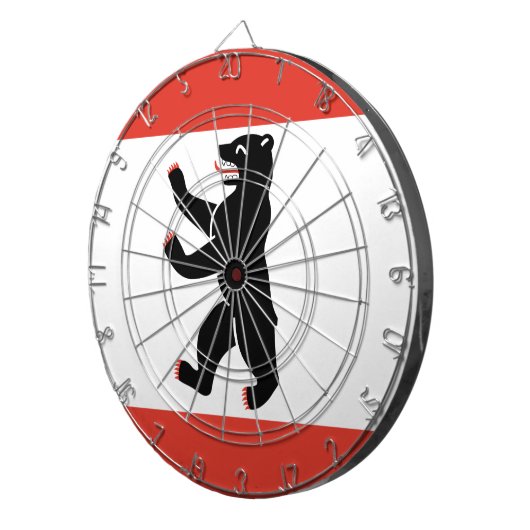 Fléchettes Drapeau de la Cible de flechettes de Berlin (Devant droit)