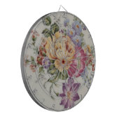 Fléchettes Élégance : Cible de flechettes florale inspirée de (Devant gauche)