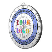 Fléchettes Exemple de logo et de Cible de flechettes de texte (Devant droit)