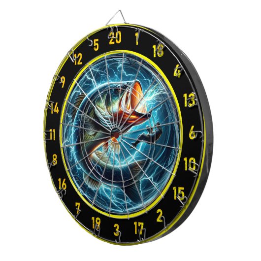 Fléchettes Fusion de Cible de flechettes parfaite du passionn (Devant droit)