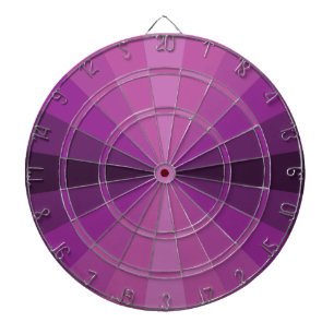 Fléchettes Illusion optique Cible de flechettes violette