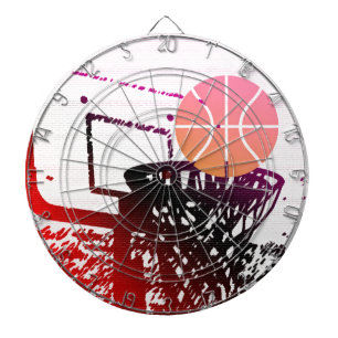 Fléchettes Jeu de car de filet de basket-ball de boule de