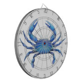 Fléchettes La Cible de flechettes atlantique de crabe bleu (Devant gauche)