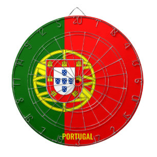 Fléchettes "Le Portugal frappe !" Cible de flechettes patriot