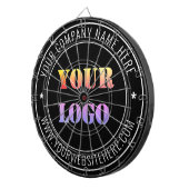 Fléchettes Logo d'entreprise personnalisé et Cible de flechet (Devant droit)