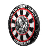 Fléchettes Oie de la scène forestière dans la cible (Devant droit)