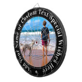 Fléchettes Personnalisez votre cadeau de Cible de flechettes (Devant droit)