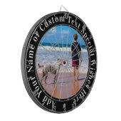 Fléchettes Personnalisez votre cadeau de Cible de flechettes (Devant gauche)