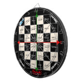 Fléchettes QAM32 Cible de flechettes Optek (Devant droit)