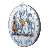 Fléchettes Souris drôle Cible de flechettes d'anniversaire (Devant droit)