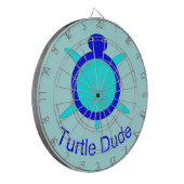 Fléchettes Tortue bleu clair Cible de flechettes (Devant gauche)