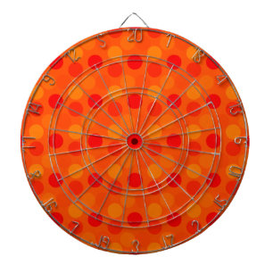 Fléchettes Voir les points Orange Cible de flechettes