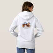 Fleck en Avocet Hoodie (Achterkant volledig)