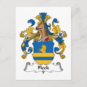 Fleck Family Crest Briefkaart