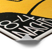 Fledermaus Theater and Cabaret, 1907 Poster (Hoek)