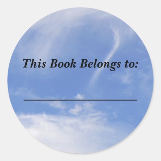 Fleece and Whisps Book Sticker (Voorkant)