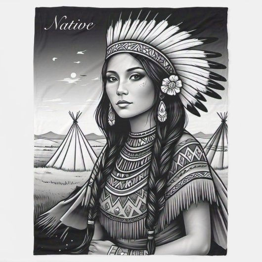 Fleece Blanket (Voorkant)