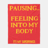 Fleece Blanket (Voorkant)