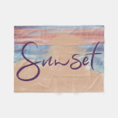 Fleece Blanket (Voorkant (Horizontaal))