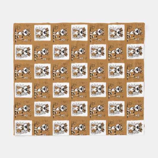 Fleece Blanket (Voorkant (Horizontaal))