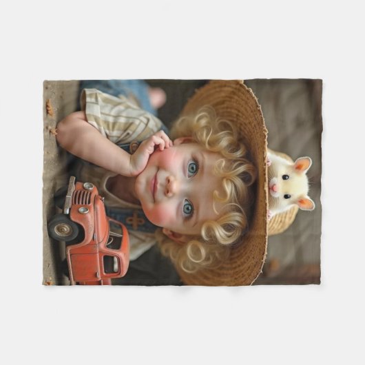 Fleece Blanket (Voorkant (Horizontaal))