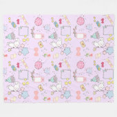 Fleece Blanket, 60"x80" Deken (Voorkant (Horizontaal))