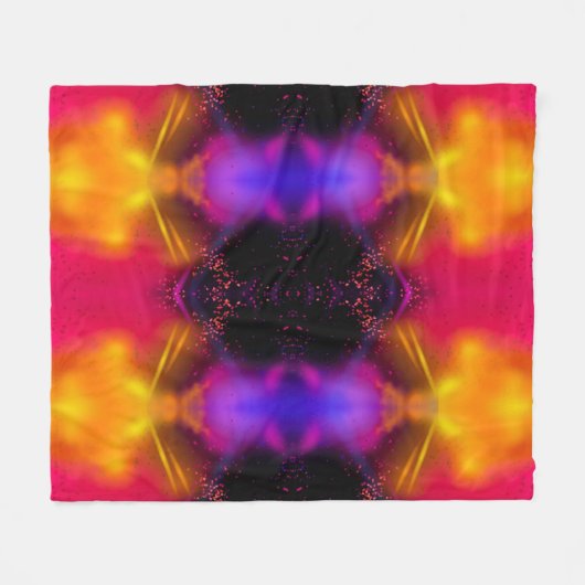Fleece Blanket Abstract Style (Voorkant (Horizontaal))