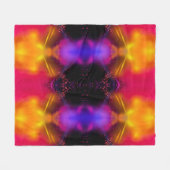 Fleece Blanket Abstract Style  Deken (Voorkant (Horizontaal))