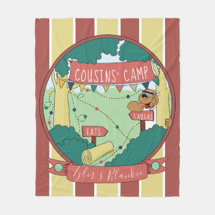 Fleece Blanket Camp Beer personaliseren Deken