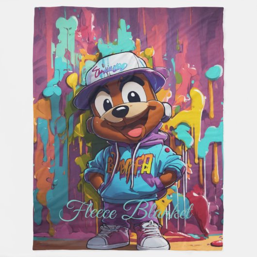 Fleece Blanket Deken (Voorkant)