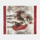 Fleece Blanket Deken (Voorkant (Horizontaal))