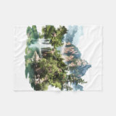 Fleece Blanket Deken (Voorkant (Horizontaal))