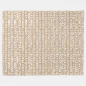 Fleece Blanket Deken (Voorkant (Horizontaal))