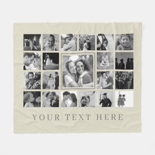 Fleece Blanket Deken (Voorkant (Horizontaal))