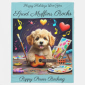 Fleece Blanket Deken (Voorkant)