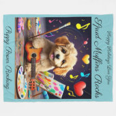 Fleece Blanket Deken (Voorkant (Horizontaal))