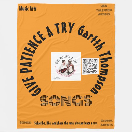 Fleece Blanket Deken (Voorkant)