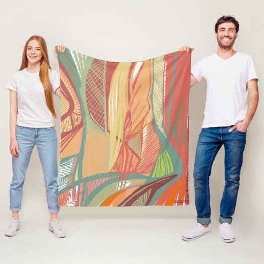 Fleece Blanket Deken (In situ)