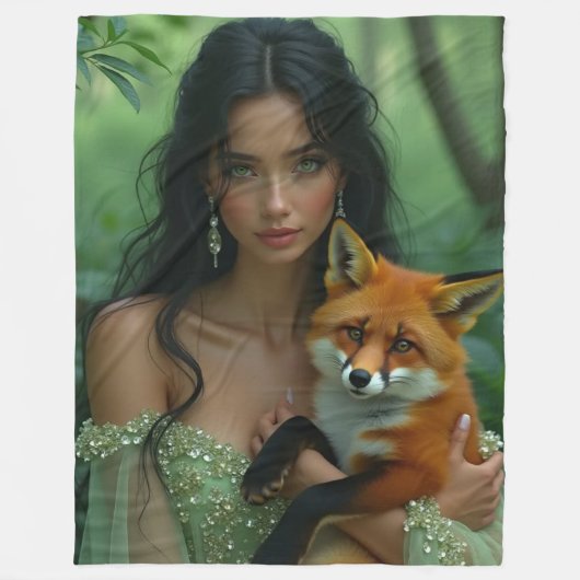 Fleece Blanket Deken (Voorkant)