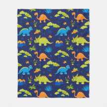 Fleece Blanket Dinosaurs
