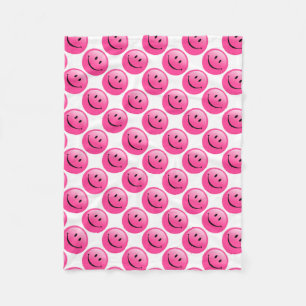 Fleece Blanket/Emoticons-Smiley-gezichten Deken