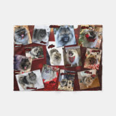 Fleece blanket - februari (Voorkant (Horizontaal))