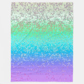 Fleece Blanket Glitter Star Dust Deken (Voorkant)