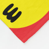 Fleece Blanket Happy Campe Groovy Beer personalise (Hoek)