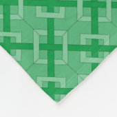 Fleece Blanket - Interwoven Diamonds Deken (Hoek)