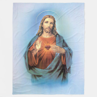 Fleece Blanket/Jesus Deken