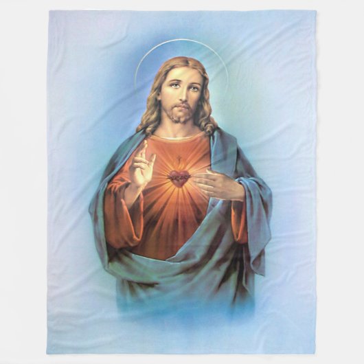 Fleece Blanket/Jesus Deken (Voorkant)