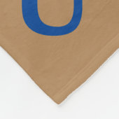 Fleece Blanket - Jumked Letters Deken (Hoek)